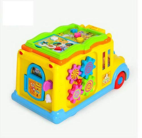 Hola Keep Me Busy School Bus B1129/796 - Colorland Toys
