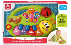 Hola Smile Face Fun Keyboard 927 - Colorland Toys