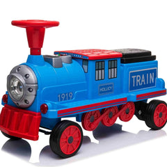 Hollicy Electric Train Ride On Blue MN001 - Colorland Toys