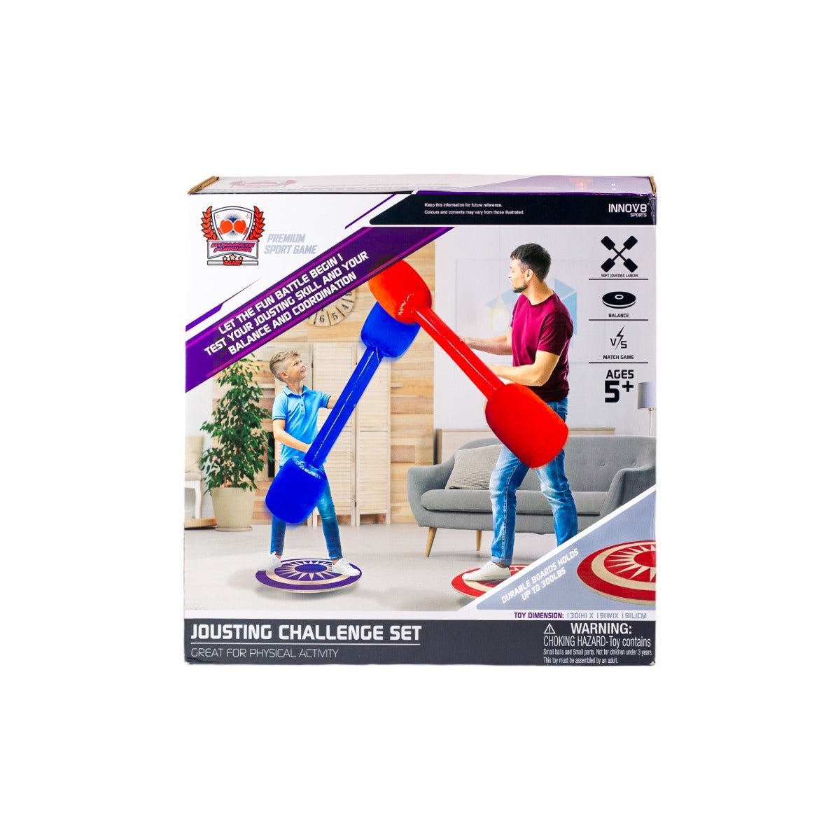 Hostfull Jousting Challenge Set - 62210 - Colorland Toys