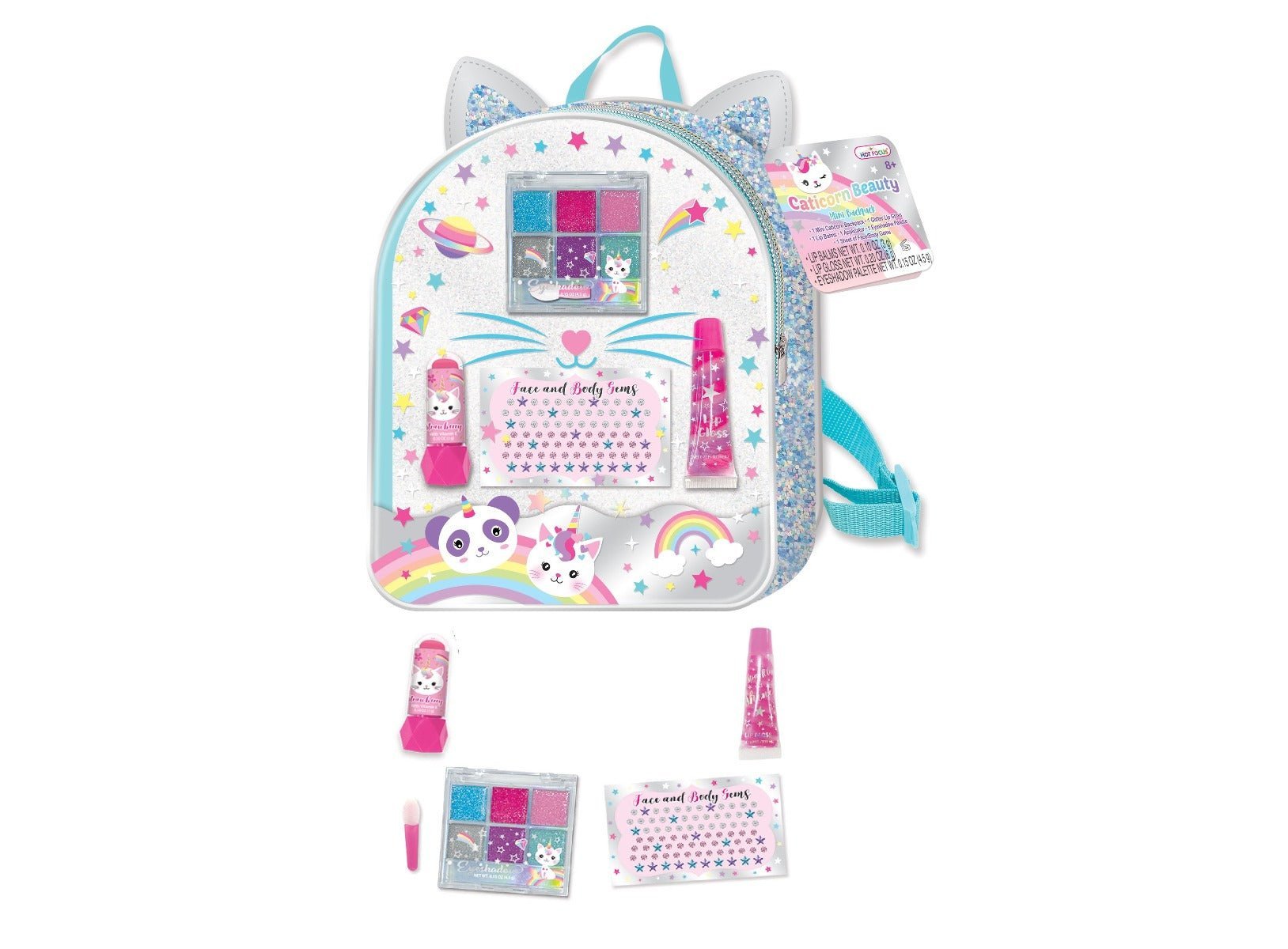 Hot Focus Caticorn Beauty Cosmetic Bag Makeup 196CAT - Colorland Toys