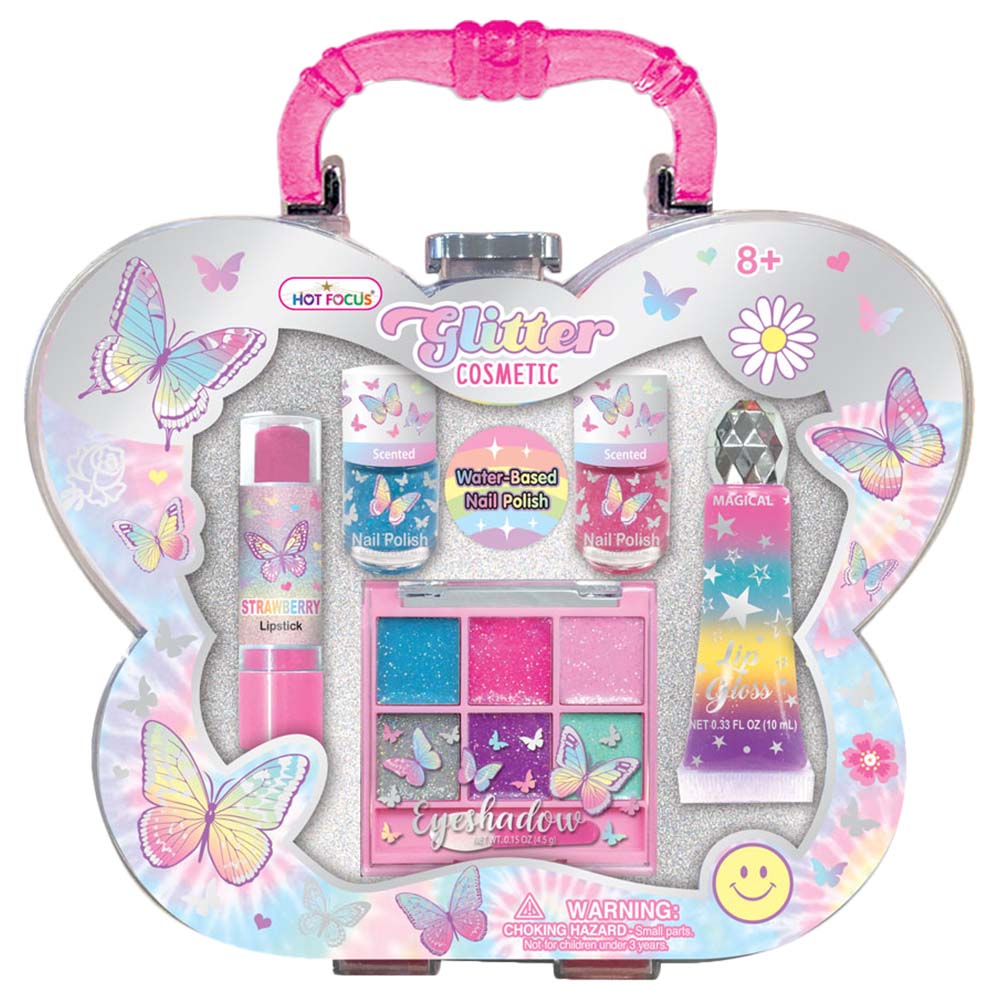 Hot Focus Girlz Beauty Cosmetic Bag Unicorn 068UC - Colorland Toys