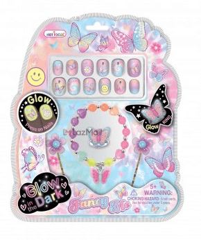 Hot Focus Glow In The Dark Fancy Me Tie Dye Butterfly 037TB - Colorland Toys