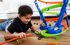 Hot Wheels Action Spiral Speed Crash Trackset HGV67 - Colorland Toys