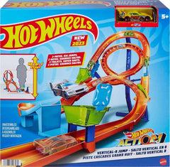 Hot Wheels Action Vertical 8 Jump Track Set - Colorland Toys