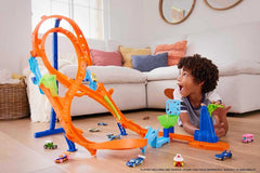 Hot Wheels Action Vertical 8 Jump Track Set - Colorland Toys