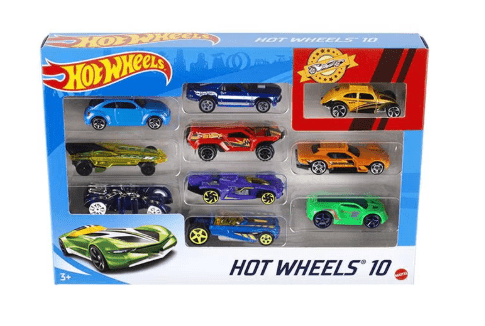Hot Wheels Basic Car 10 - pack Asstd. 54886 - Colorland Toys