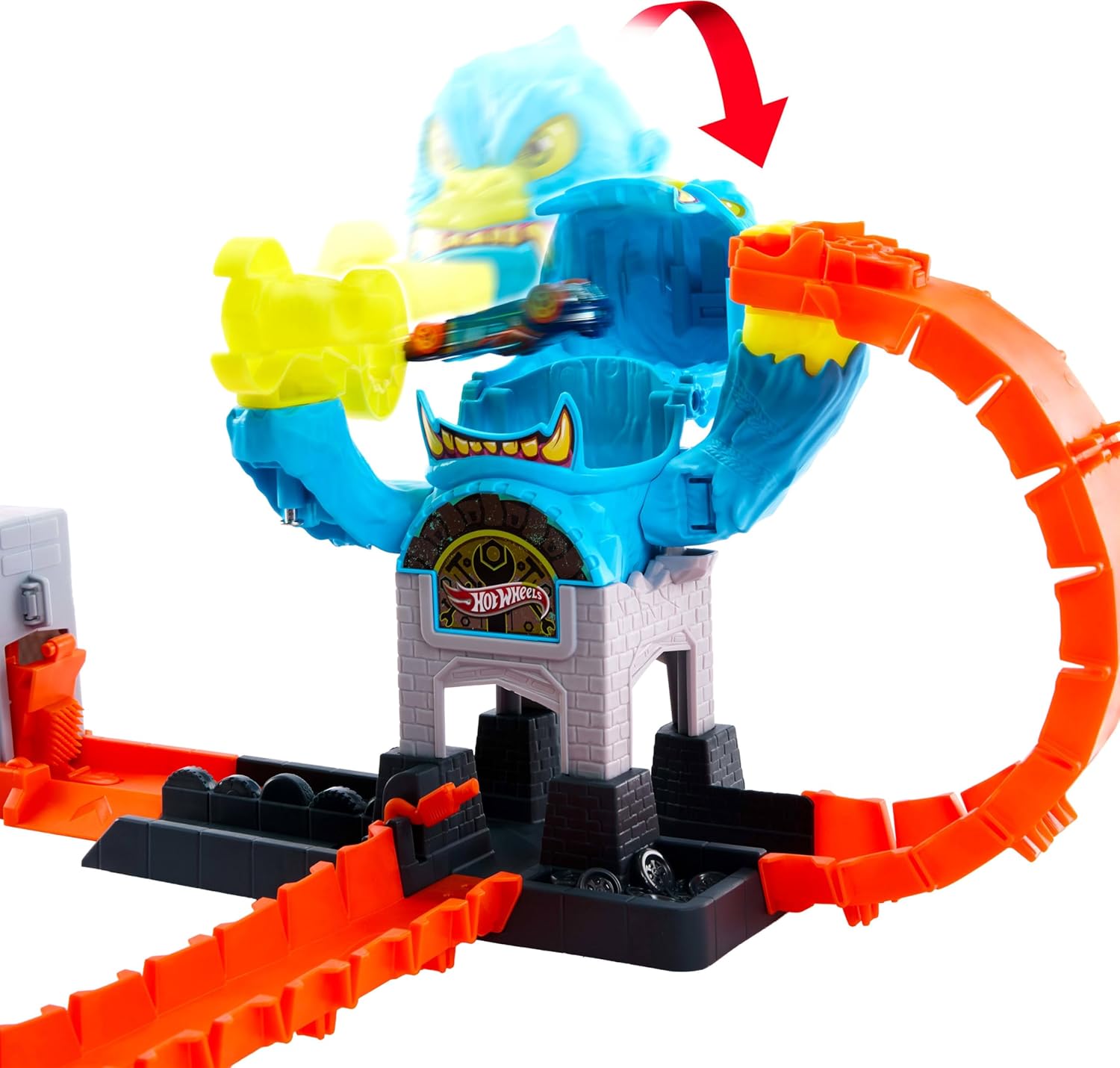 Hot Wheels City Nemesis Gorilla Garage Attack JHL92 - Colorland Toys