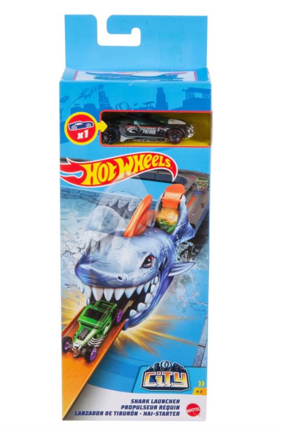 Hot Wheels City Nemesis Launcher Assorted - Colorland Toys