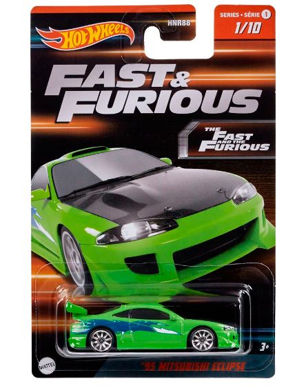 Hot wheels Fast & Furious ‘95 Mitsubishi Eclipse - Colorland Toys