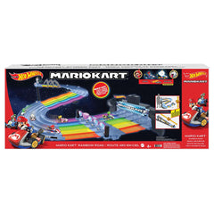 Hot Wheels Mario Kart Rainbow Road Raceway Track Set GXX41 - Colorland Toys