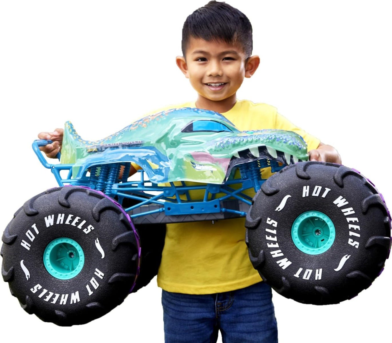 Hot Wheels Mega - Wrex Monster Truck RC Vehicle 1:6 Scale HYB95 - Colorland Toys