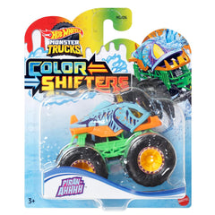 Hot Wheels Monster Truck Color Shifter Podium Crasher HGX08/HGX06 - Colorland Toys
