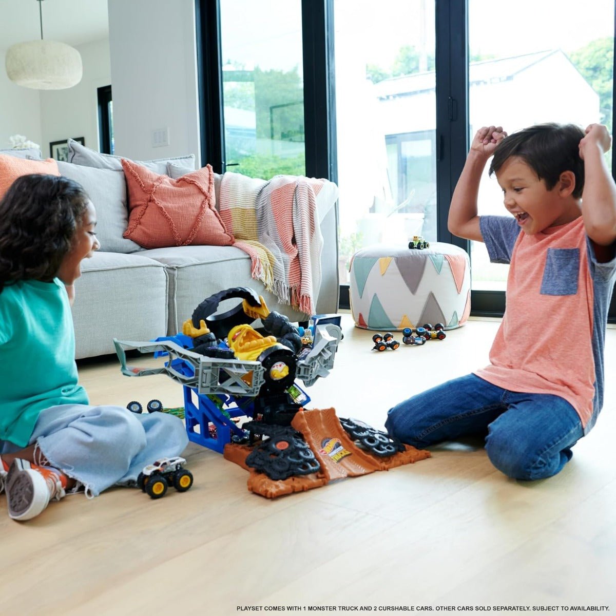 Hot Wheels Monster Trucks Arena World Championship Playset HPN71 - Colorland Toys