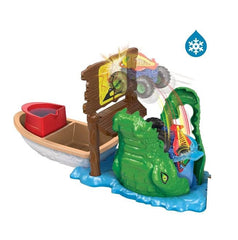 Hot Wheels Monster Trucks Color Shifters Swamp Chomp Playset HGV14 - Colorland Toys