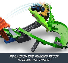 Hot Wheels Monster Trucks Dragon Destruction JFR06 - Colorland Toys