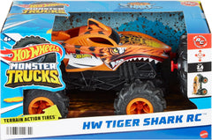 Hot Wheels Monster Trucks Tiger Shark Vehicle 1:24 HNV03 - Colorland Toys