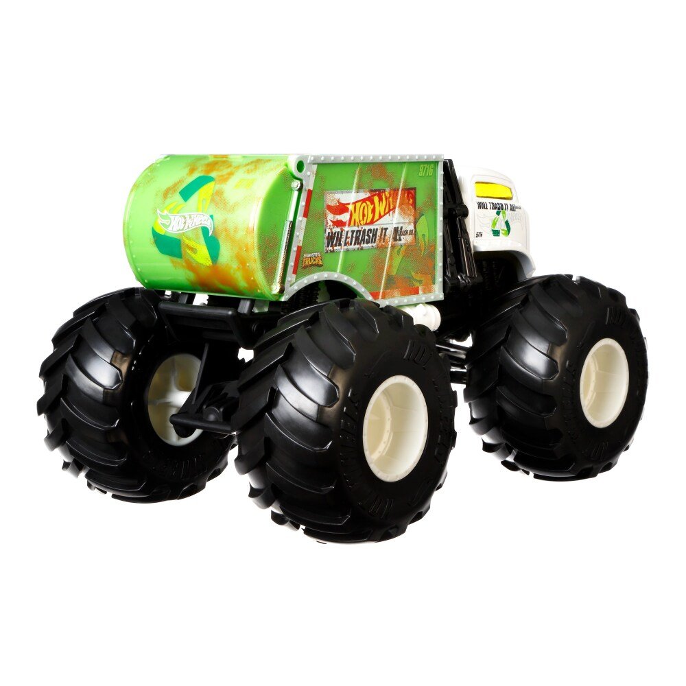 Hot Wheels Monster Trucks Will Trash It All Vehicle GWK99/FYJ83 - Colorland Toys