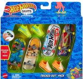 Hot Wheels Pack of 4 Skate Tony Hawk Fingerboard With Shoe HNG72/HGT84 - Colorland Toys