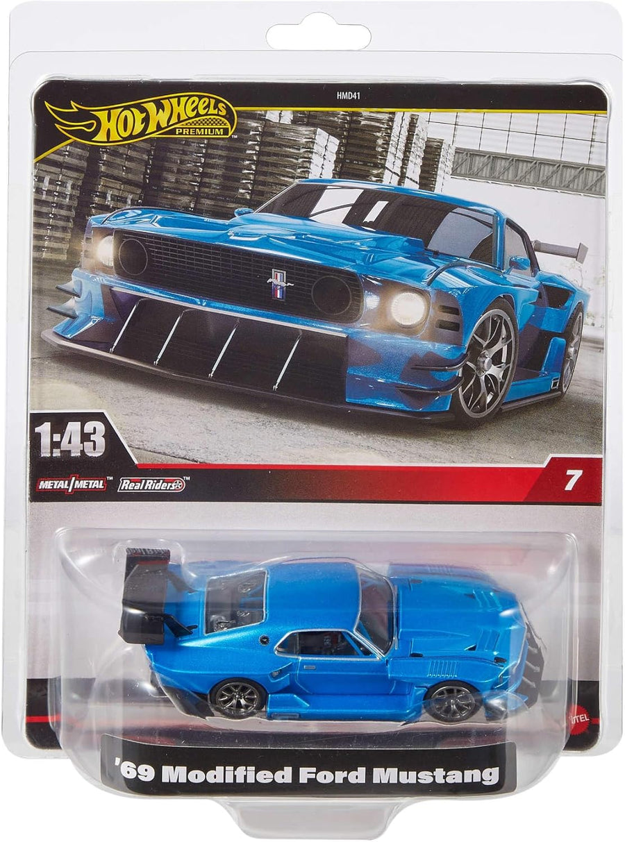 Hot Wheels Premium 1:43rd Scale Vehicle – Ford Mustang Collector Car