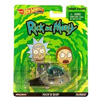 Hot Wheels Premium Vehicles - Rick And Morty - Ricks Ship - Colorland Toys