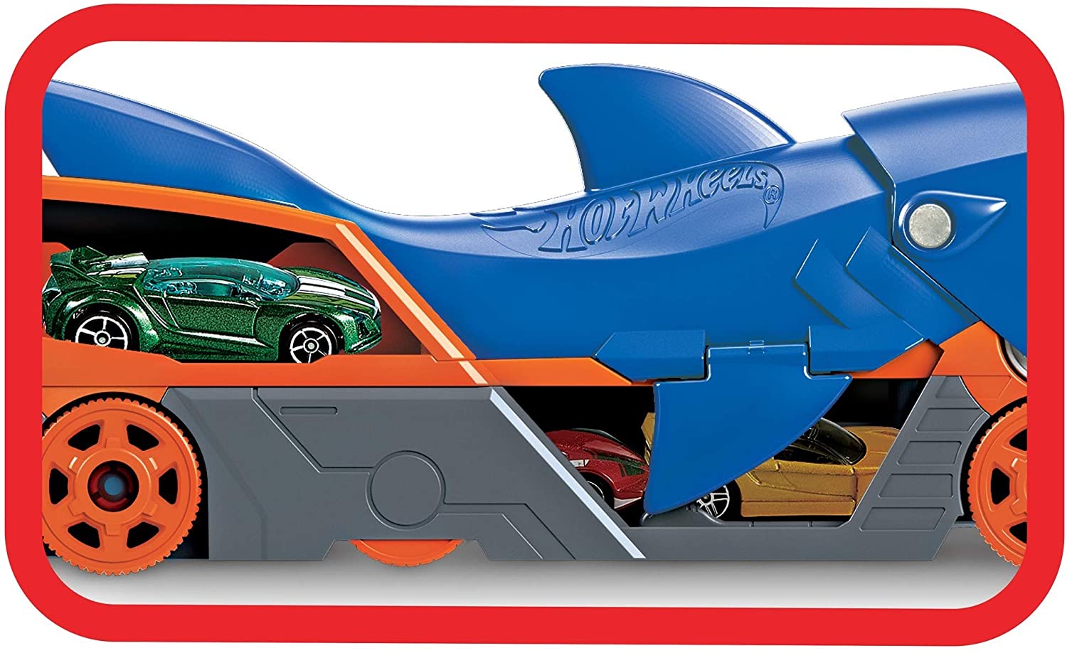 Hot Wheels Shark Chomp Transporter GVG36 - Colorland Toys