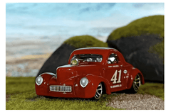 Hot Wheels Silver Series Salt Flat Racers 1941 Willys HRT81/JBY83 - Colorland Toys