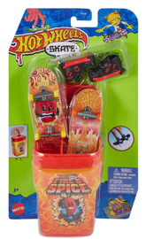 Hot Wheels Skate Container 2 Pack - Orange - Colorland Toys