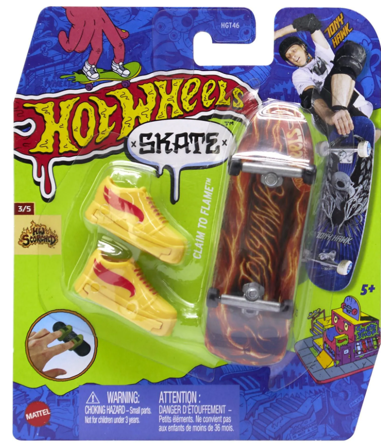 Hot Wheels Skate Tony Claim To Flame - Colorland Toys