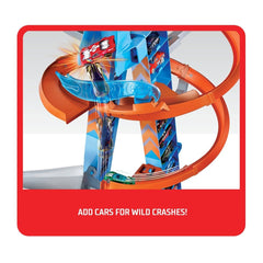 Hot Wheels Sky Crash Tower Trackset GJM76 - Colorland Toys