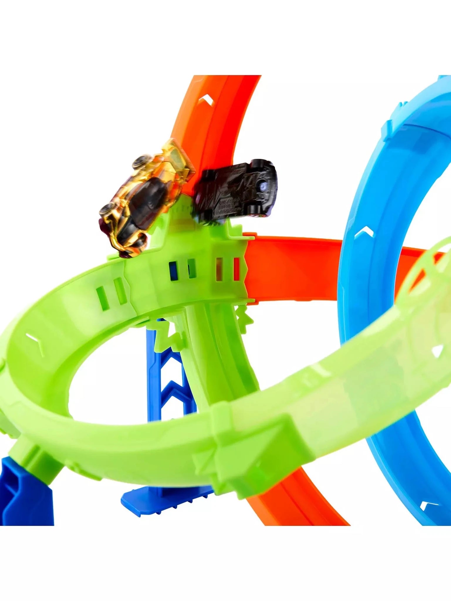 Hot Wheels Stunt Tracks Rapid Launch Cyclone Track Set JHK73 - Colorland Toys