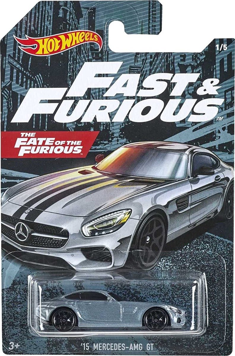 Hot Wheels Themed Auto Fast & Furious 15 Mercedes AMG GT GDG44 - Colorland Toys