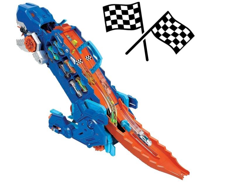 Hot Wheels Transforming City T - Rex Ultimate Hauler HNG50 - Colorland Toys