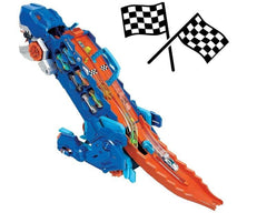 Hot Wheels Transforming City T - Rex Ultimate Hauler HNG50 - Colorland Toys