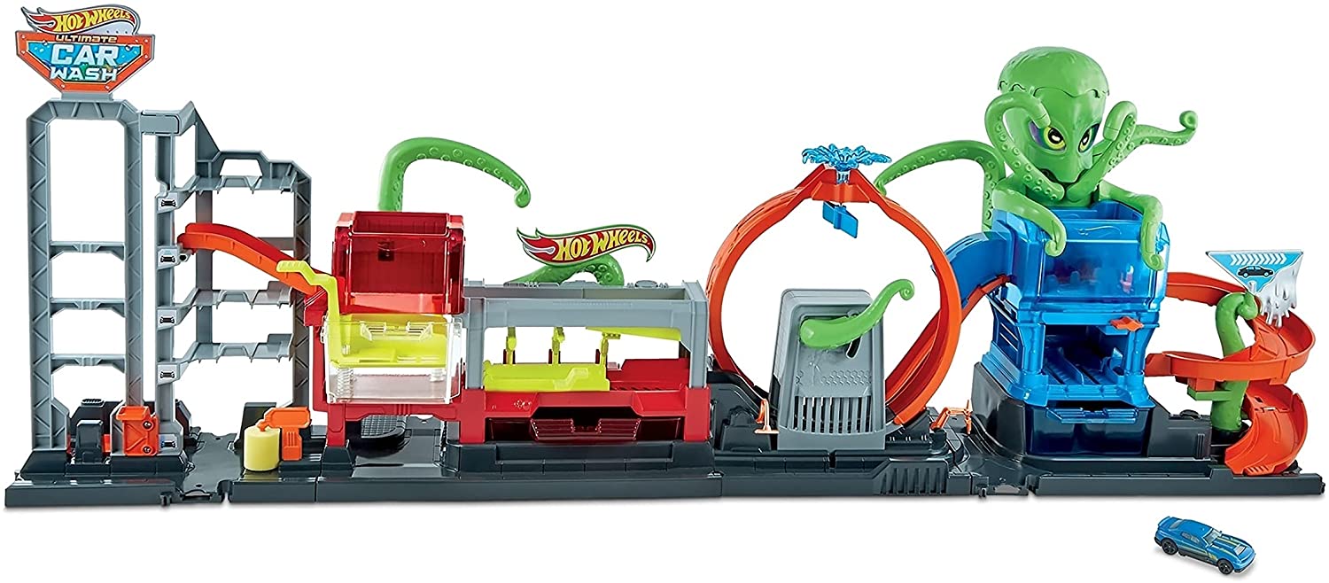 Hot Wheels Ultimate Octo Carwash Playset GTT96 - Colorland Toys