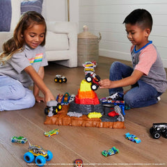 Hotwheels Monster Trucks Arena Smashers Bone Shaker's Arena Crush Yard HNB96 - Colorland Toys