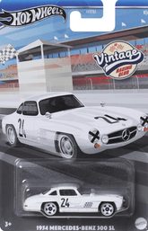 Hotwheels Themed Vintage 1954 Mercedes - Benz 300 SL Diecast Car HRV00/HRT81 - Colorland Toys