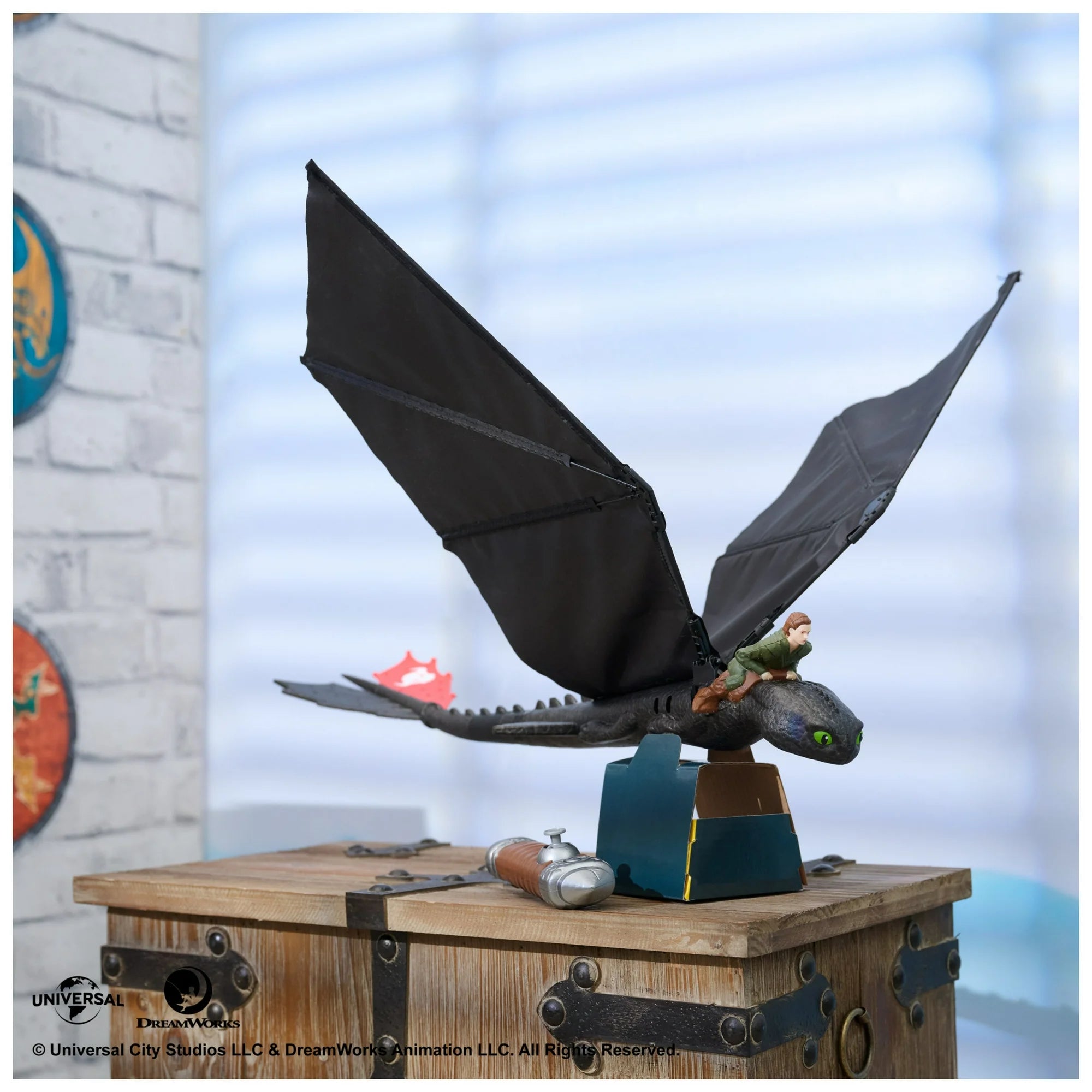 How To Train Your Dragon Real Flying Toothless RC 6074369 - Colorland Toys