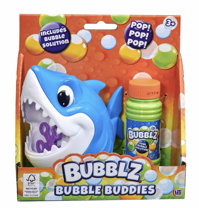 HTI Bubblz - Bubble Buddies - Shark 1910006 - Colorland Toys