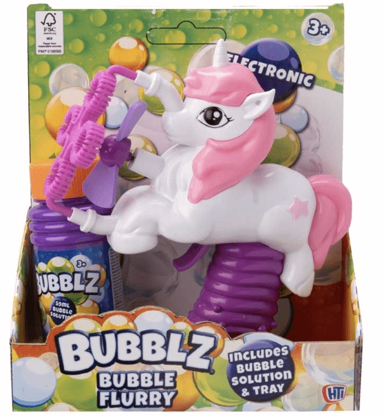 HTI Bubblz - Unicorn Flurry 1910002 - Colorland Toys