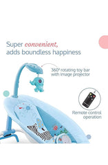 Hu - Baby Rhythic Rocker Chair Blue B2118/69851 - Colorland Toys