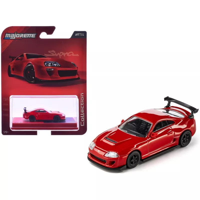 1995 Toyota Supra RHD (Right Hand Drive) Red - Majorette Collection