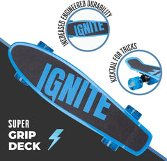 Ignite Tyro Skateboard Combo Pack Blue IGN - COM - TYR - BLU - Colorland Toys