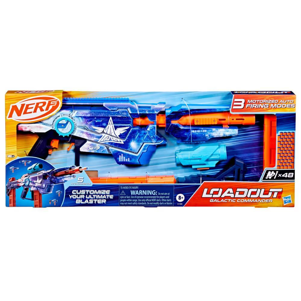 Nerf Loadout Galactic Commander Blaster And 48 N1 Darts G1580 - Colorland Toys