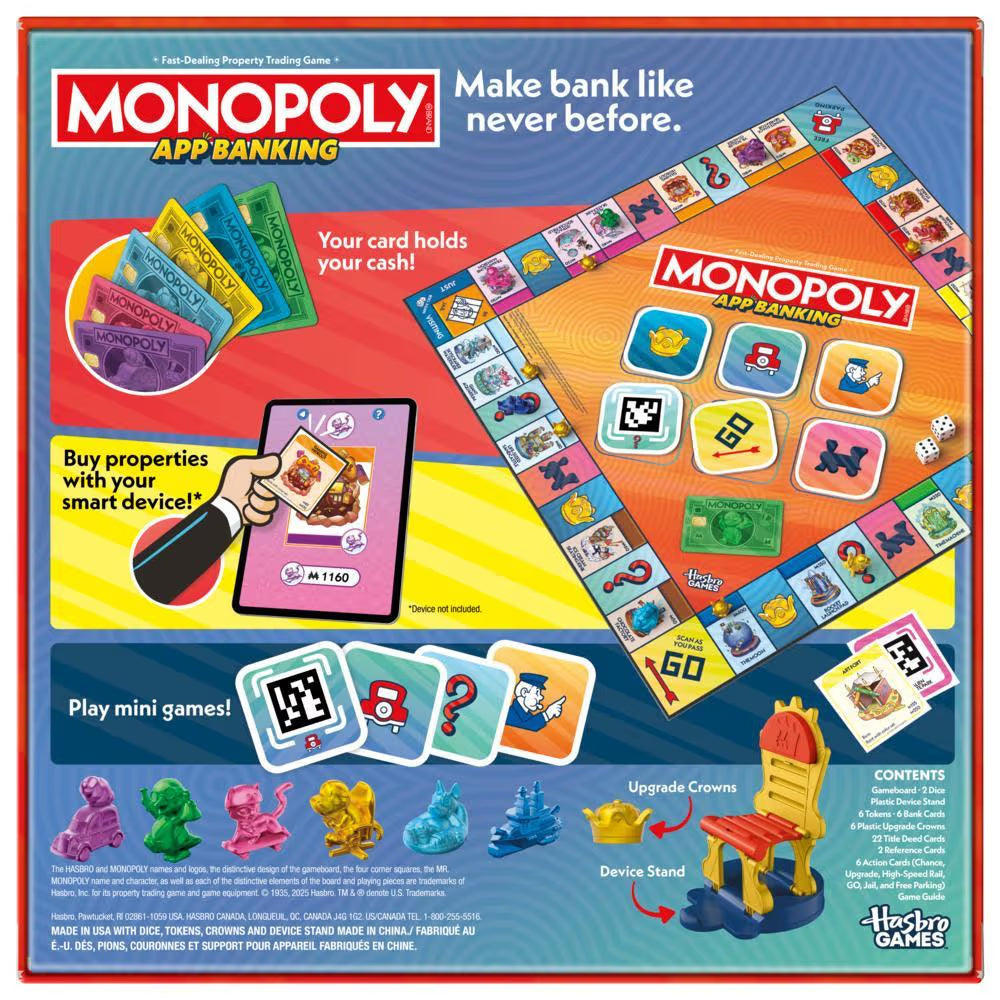 Monopoly App Banking G1424 - Colorland Toys