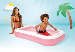 Intex Rectangular Pink Pool 58423 - Colorland Toys