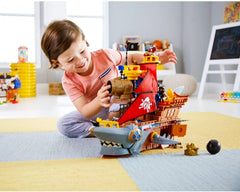 Imaginext Shark Bite Pirate Ship DHH61 - Colorland Toys