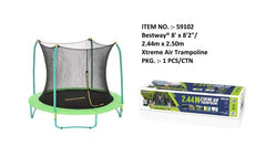Bestway Xtrem Air Trampoline 8-Feet 2.44m x 2.50m 59102 - Colorland Toys