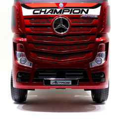 Trailer Benz Red HL358 - Colorland Toys