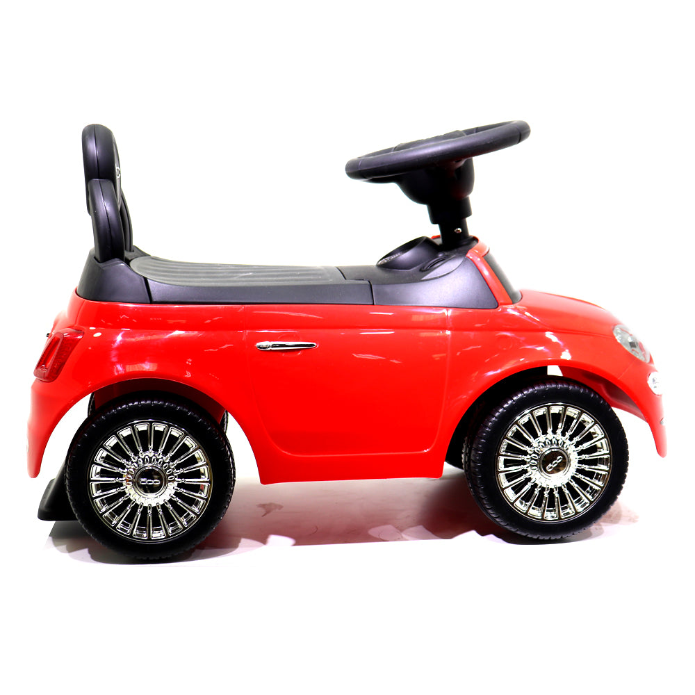 Fiat 500 Ride On Cars Licensed Push Car - 620 RD - Colorland Toys